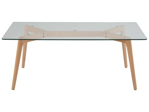 Glass Top Coffee Table HUDSON - Image 4