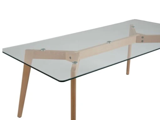 Glass Top Coffee Table HUDSON - Image 5