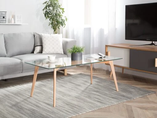 Glass Top Coffee Table HUDSON - Image 2