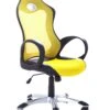 Swivel Office Chair Yellow ICHAIR -Furniture Store undef src sa picid 22796 type whitesh image