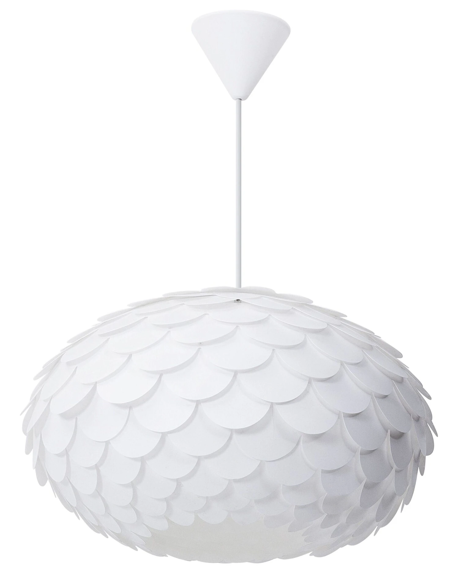 Pendant Lamp White ERGES - Image 4