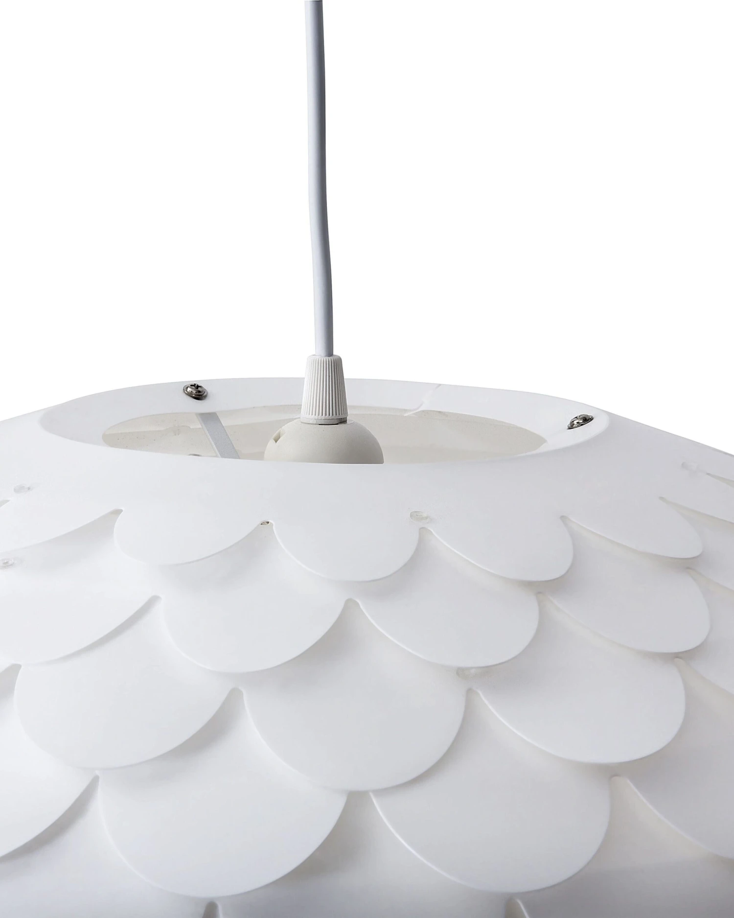 Pendant Lamp White ERGES - Image 7