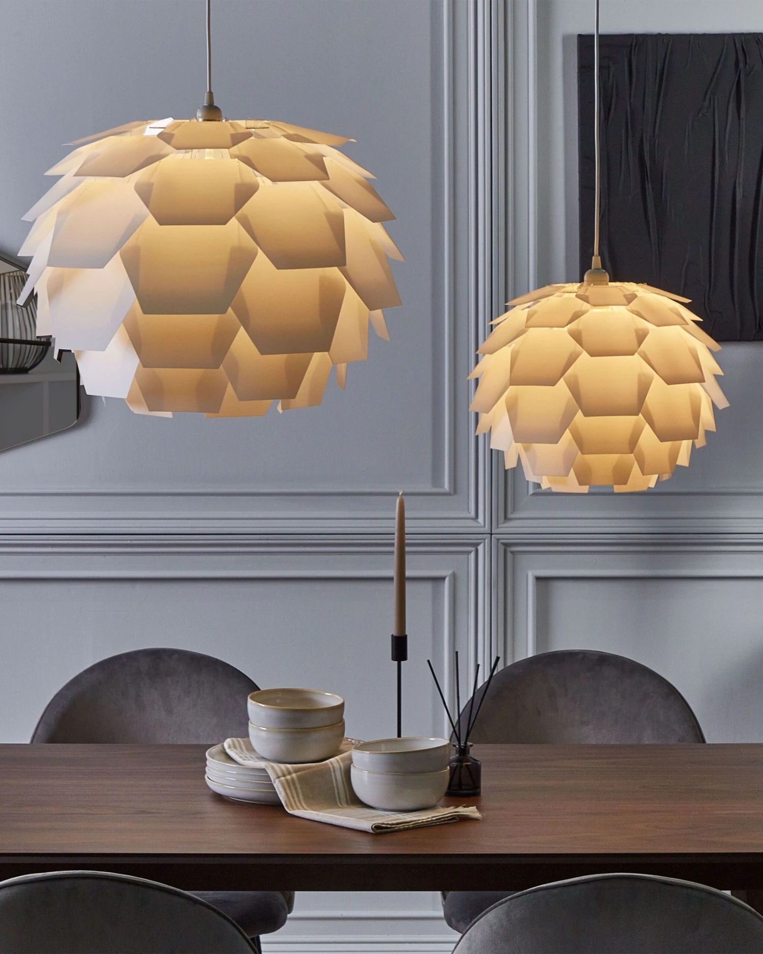 Pendant Lamp White SEGRE - Image 2