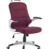 Mesh Executive Chair Burgundy PREMIER -Furniture Store undef src sa picid 339890 type whitesh image