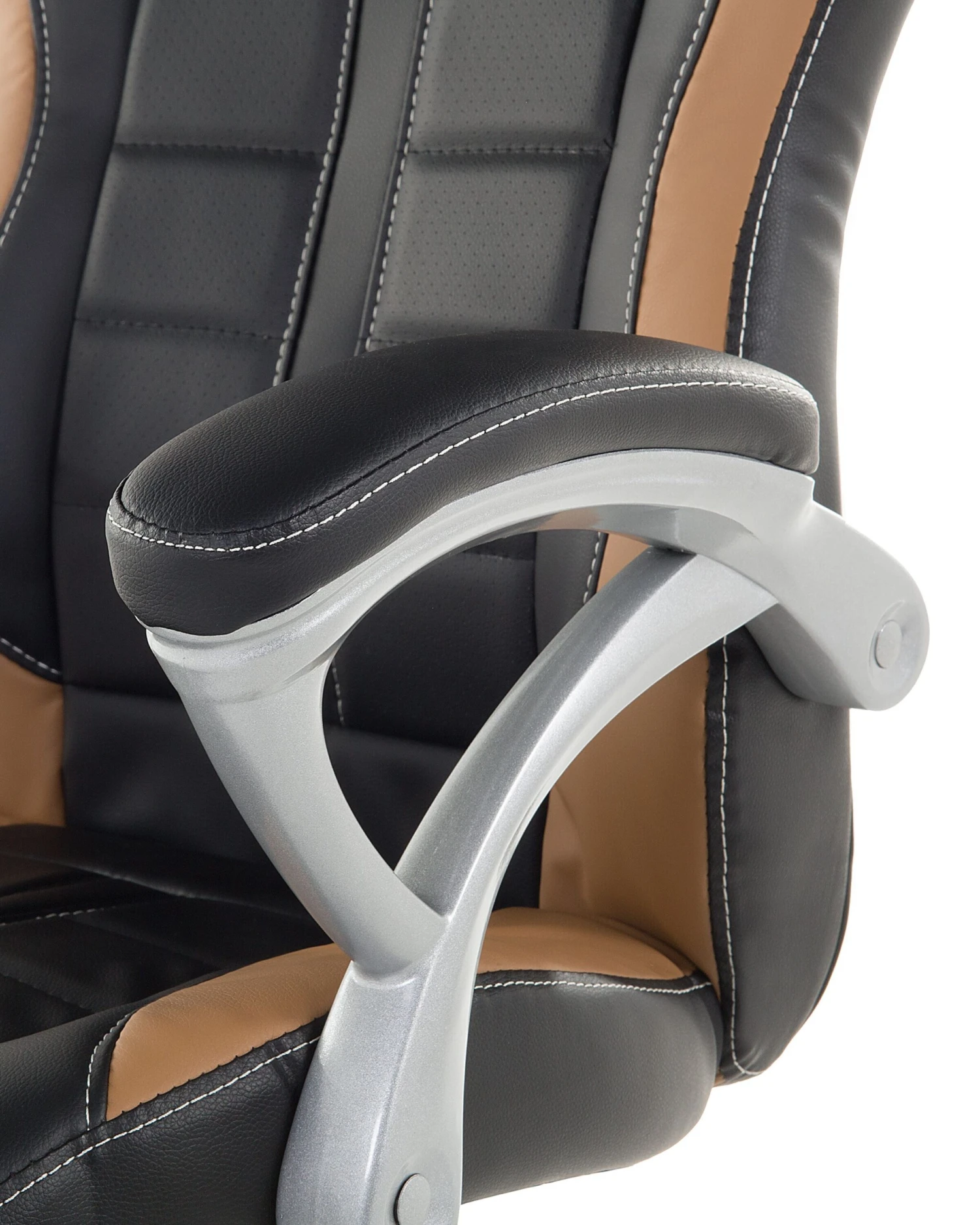 Executive Chair Black With Golden Brown PRINCE - Image 10