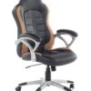 Executive Chair Black With Golden Brown PRINCE -Furniture Store undef src sa picid 344695 type whitesh image