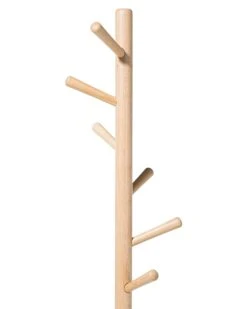 Coat Stand Brown And White AUBUM -Furniture Store undef src sa picid 633963 type whitesh image