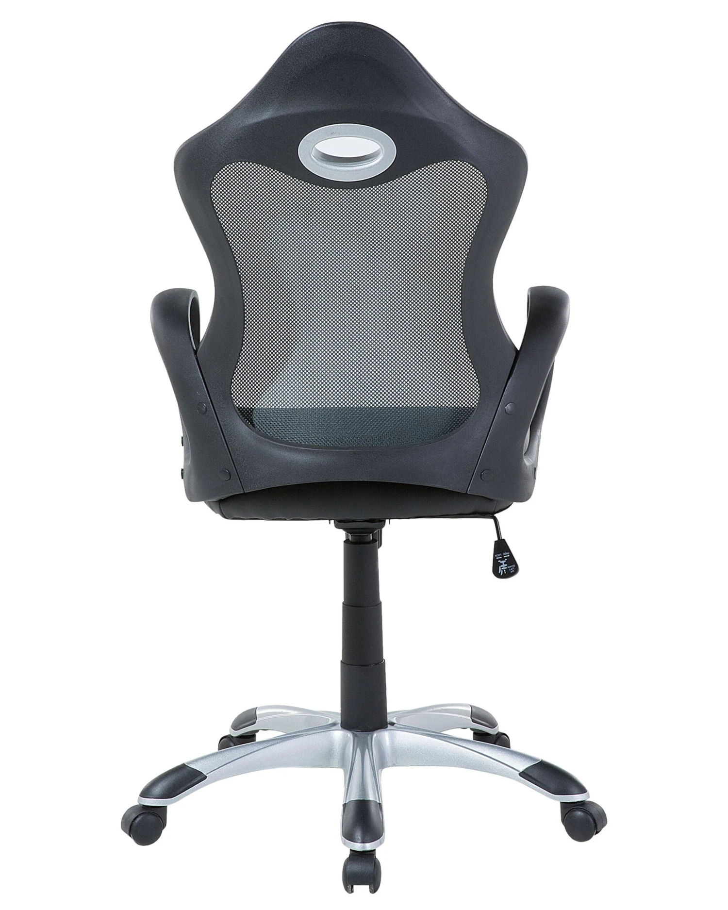 Swivel Office Chair Grey And Green ICHAIR - Image 5