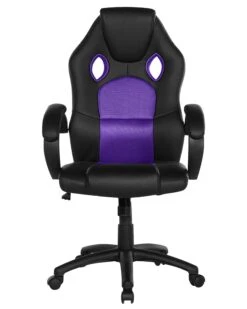 Swivel Office Chair Purple FIGHTER -Furniture Store undef src sa picid 677324 type whitesh image