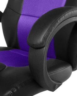 Swivel Office Chair Purple FIGHTER -Furniture Store undef src sa picid 677330 type whitesh image