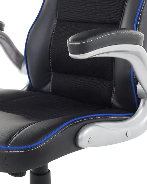 Executive Chair Black With Blue MASTER - Image 9