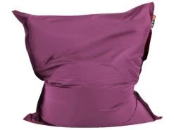 Large Bean Bag 140 X 180 Cm Purple FUZZY