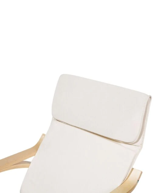 Rocking Chair Beige WESTON - Image 8