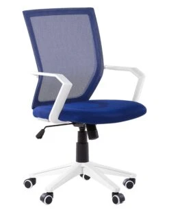 Swivel Desk Chair Blue RELIEF -Furniture Store undef src sa picid 680261 type color image