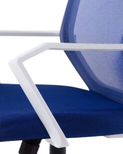 Swivel Desk Chair Blue RELIEF -Furniture Store undef src sa picid 680267 type whitesh image