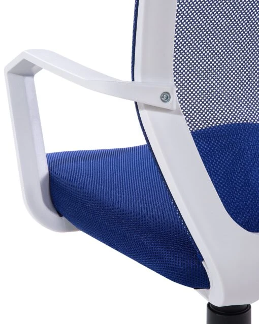 Swivel Desk Chair Blue RELIEF - Image 9