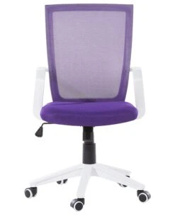 Swivel Desk Chair Purple RELIEF -Furniture Store undef src sa picid 680274 type whitesh image
