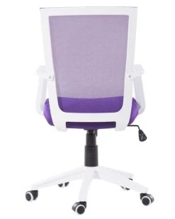 Swivel Desk Chair Purple RELIEF -Furniture Store undef src sa picid 680276 type whitesh image