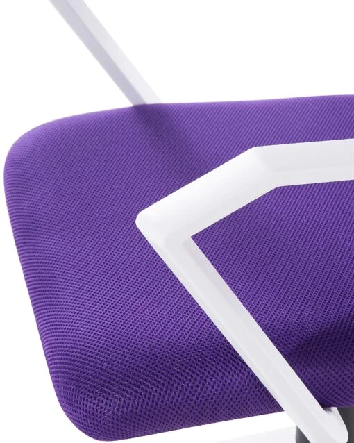 Swivel Desk Chair Purple RELIEF - Image 9