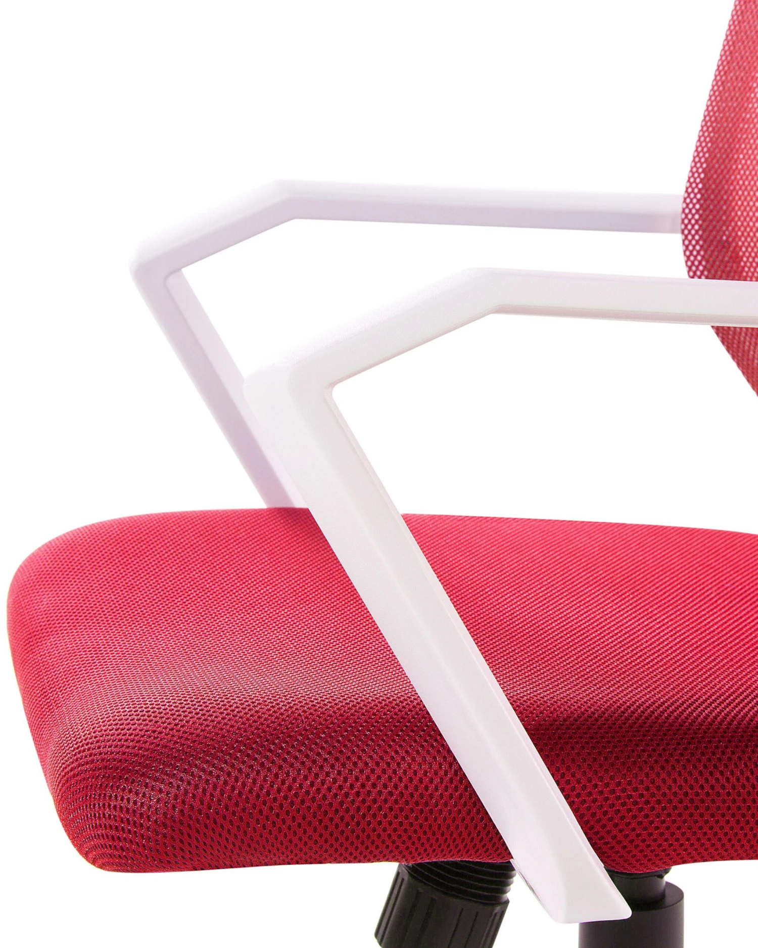Swivel Desk Chair Red RELIEF - Image 8