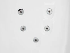 Left Hand Whirlpool Corner Bath With LED 1600 X 1130 Mm White PARADISO -Furniture Store undef src sa picid 680888 type whitesh image