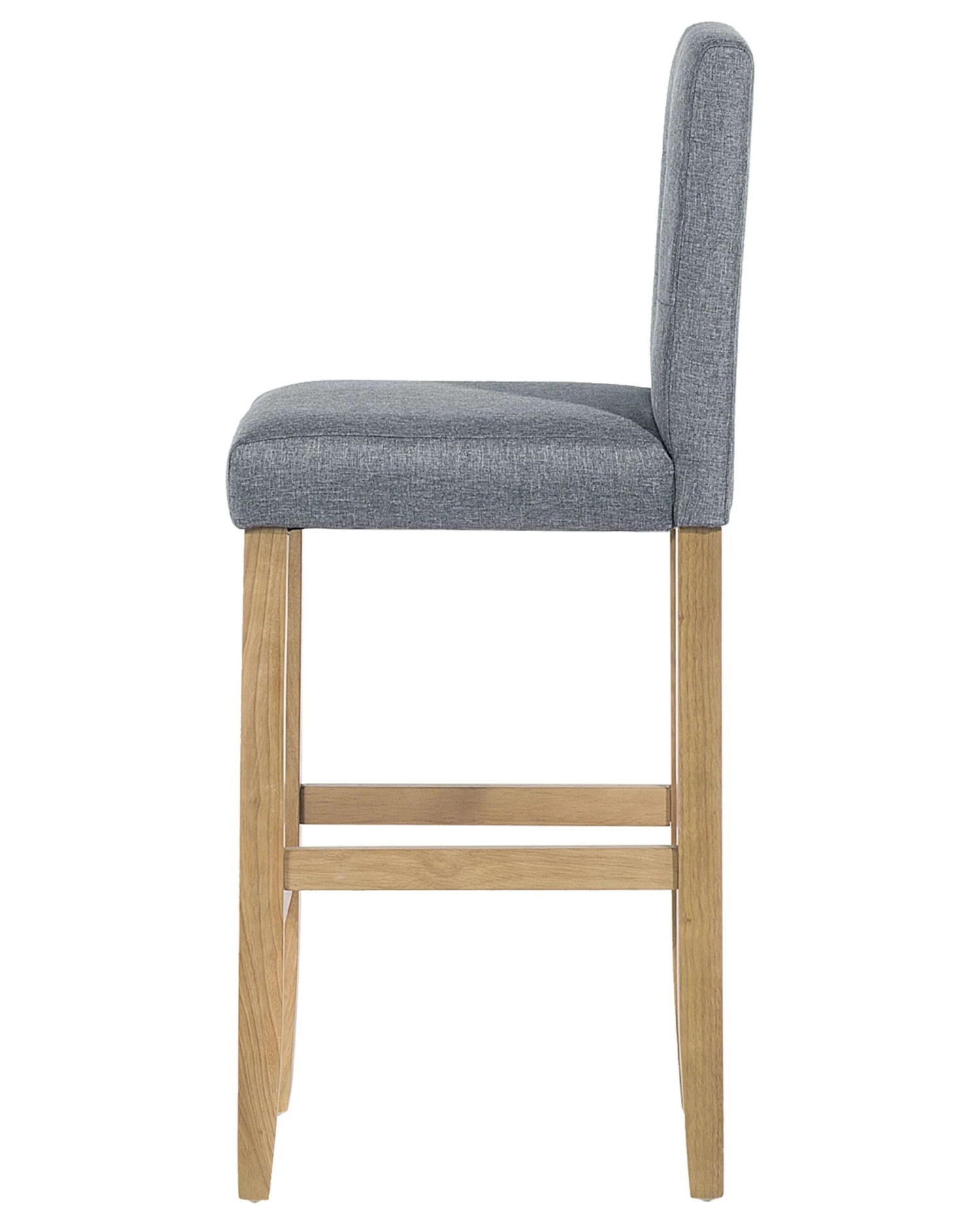 Fabric Bar Chair Grey MADISON - Image 6