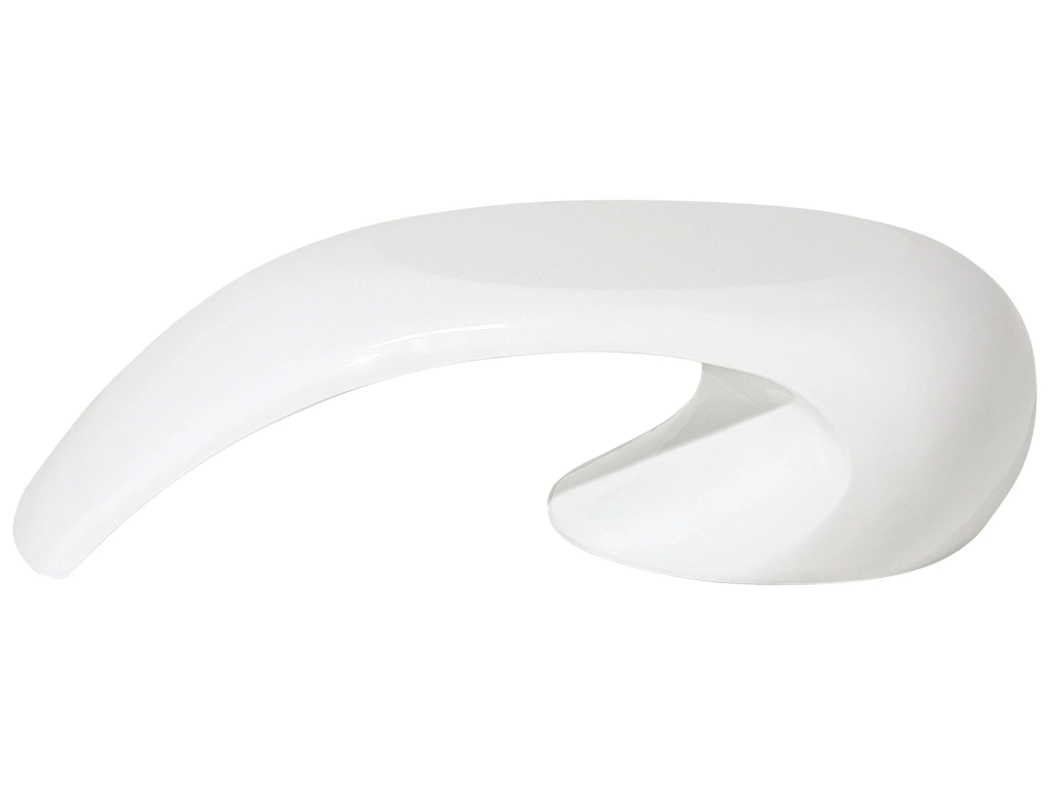 High Gloss Coffee Table White ELATUS - Image 6