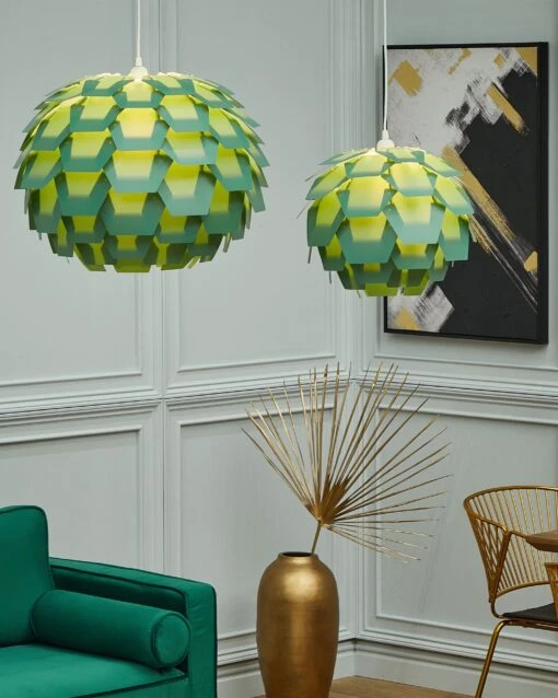 Pendant Lamp Green SEGRE Small - Image 2