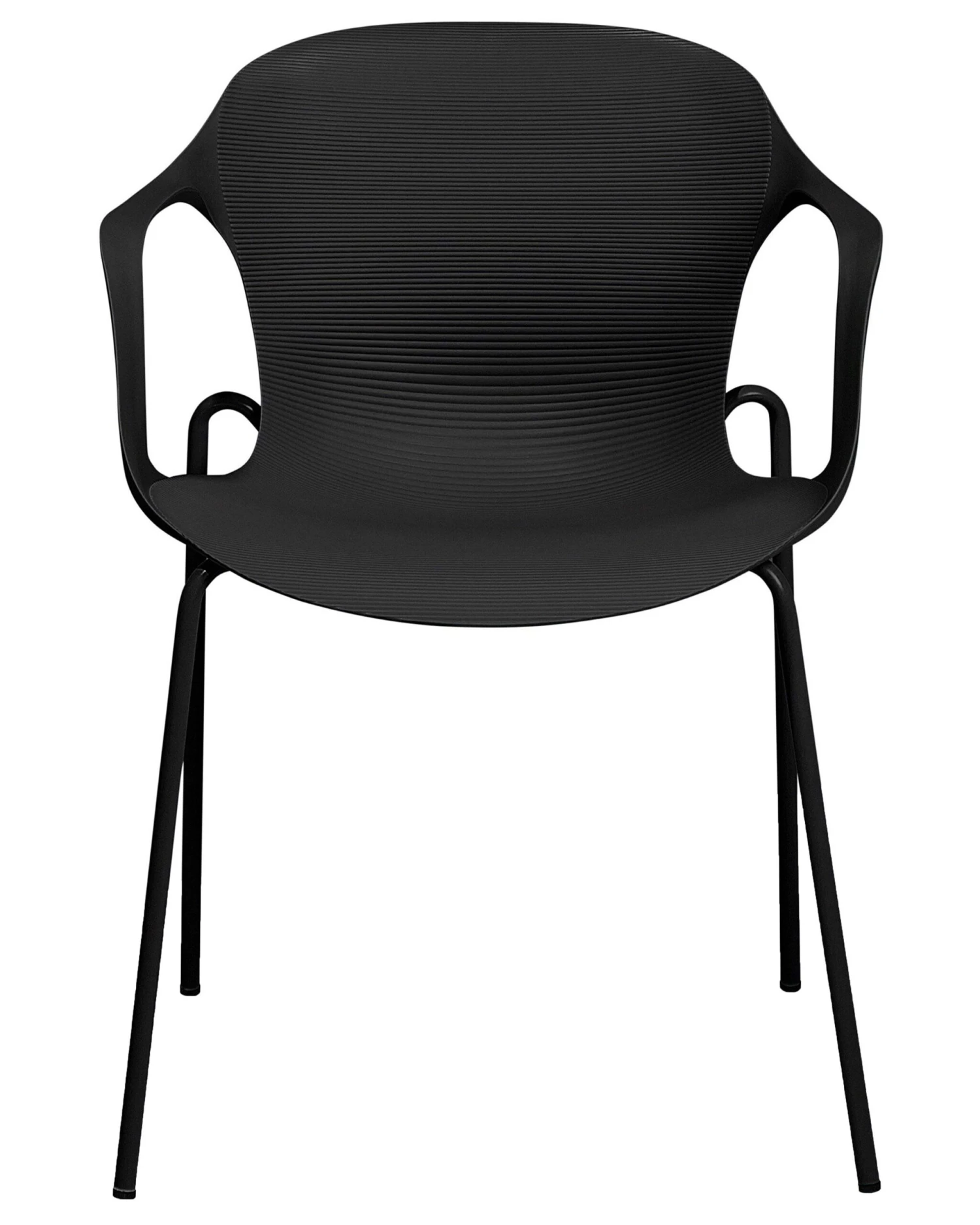 Set Of 2 Dining Chairs Black ELBERT - Image 4