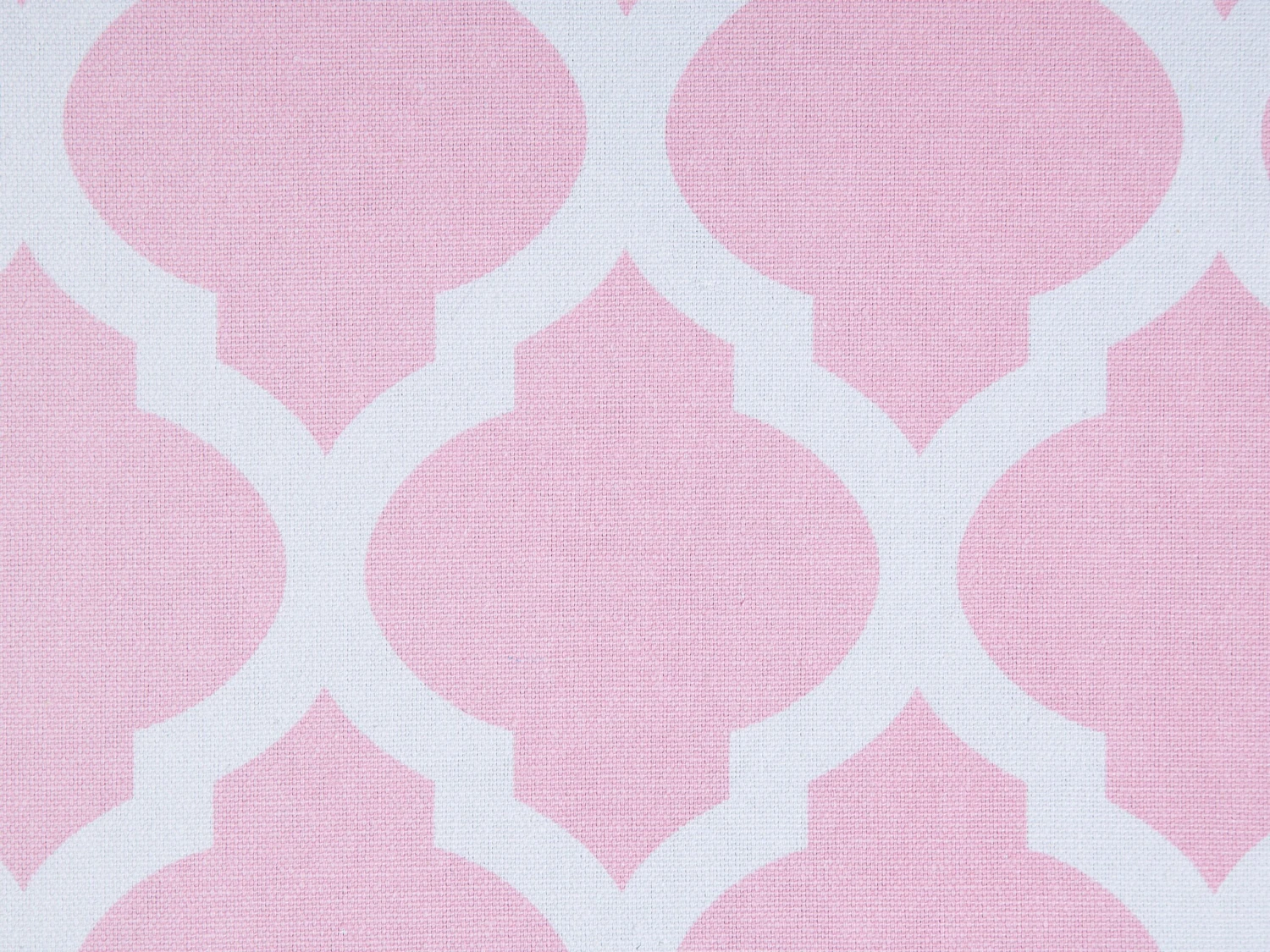 Storage Footstool Pink And White TUNICA - Image 5