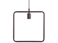 Metal Pendant Lamp Brown LERMA -Furniture Store undef src sa picid 688591 type whitesh image