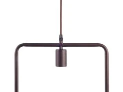 Metal Pendant Lamp Brown LERMA -Furniture Store undef src sa picid 688592 type whitesh image