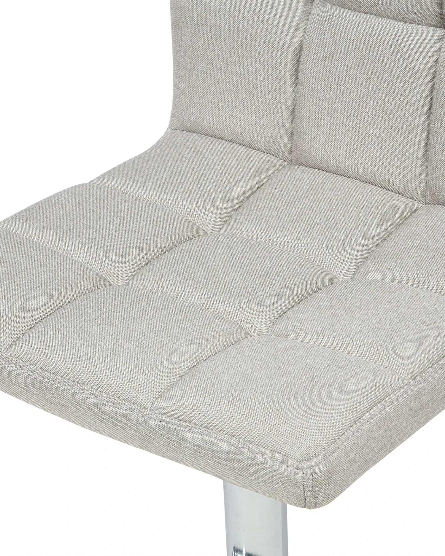 Set Of 2 Adjustable Bar Stools Beige MARION - Image 9