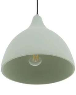 Concrete Pendant Lamp Green LAMBRO -Furniture Store undef src sa picid 691371 type whitesh image