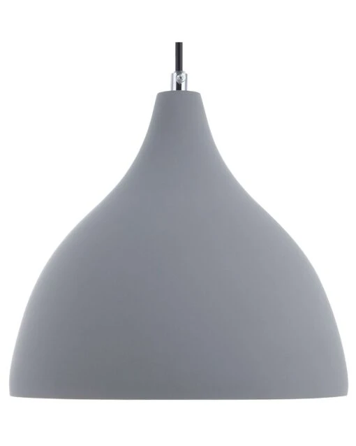 Concrete Pendant Lamp Grey LAMBRO