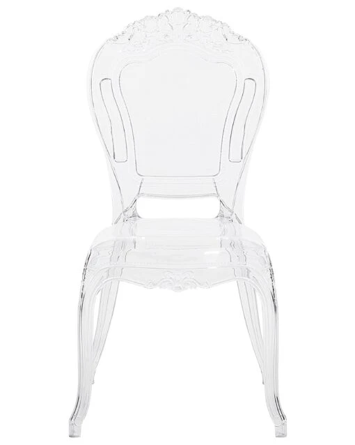 Set Of 2 Accent Chairs Acrylic Clear VERMONT - Image 6