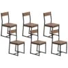 Set Of 6 Dining Chairs LAREDO -Furniture Store undef src sa picid 692146 type whitesh image