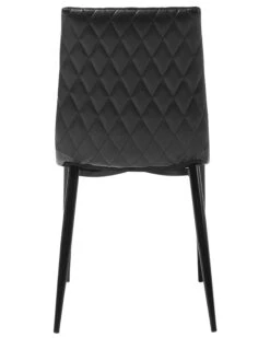 Set Of 2 Dining Chairs Faux Leather Black MONTANA -Furniture Store undef src sa picid 692914 type whitesh image