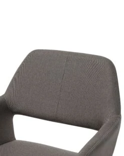 Set Of 2 Fabric Dining Chairs Taupe CHICAGO -Furniture Store undef src sa picid 693664 type whitesh image