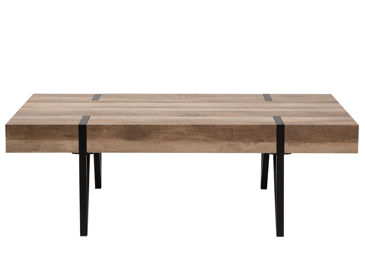 Coffee Table Brown With Black ADENA - Image 8