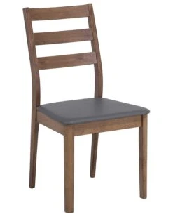 Set Of 2 Wooden Dining Chairs MODESTO -Furniture Store undef src sa picid 696511 type whitesh image