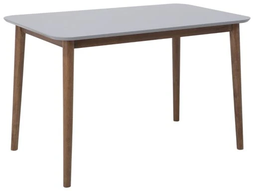 Wooden Dining Set Grey And Dark Wood MODESTO - Image 3