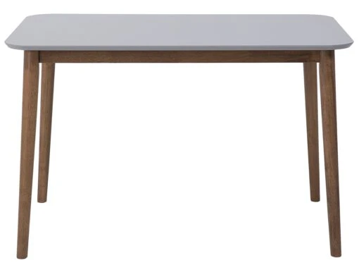Wooden Dining Set Grey And Dark Wood MODESTO - Image 4