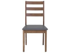 Wooden Dining Set Grey And Dark Wood MODESTO -Furniture Store undef src sa picid 696619 type whitesh image