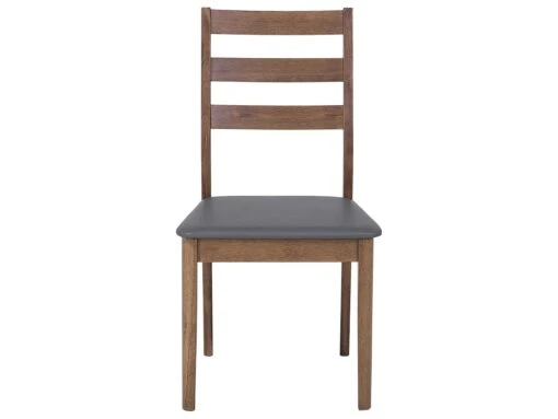Wooden Dining Set Grey And Dark Wood MODESTO - Image 7