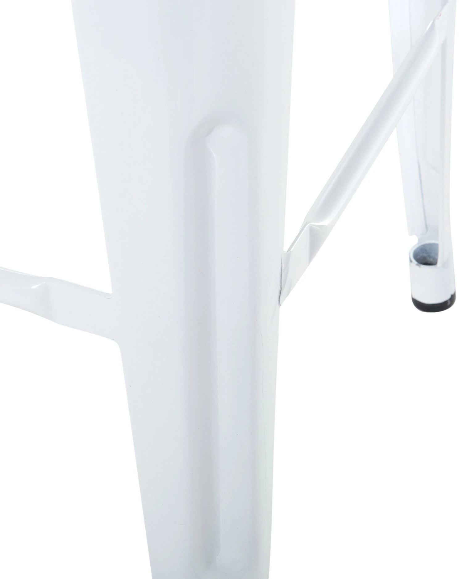 Set Of 2 Metal Stools 60 Cm White CABRILLO - Image 7