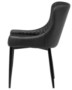 Set Of 2 Dining Chairs Faux Leather Black SOLANO -Furniture Store undef src sa picid 703296 type whitesh image