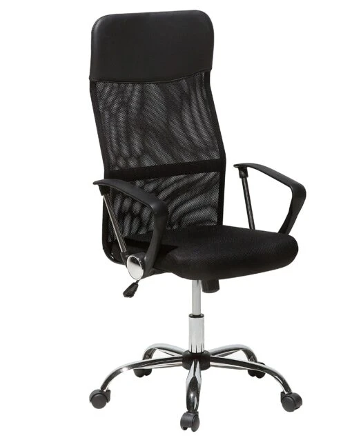Swivel Office Chair Black DESIGN - Image 2