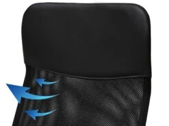 Swivel Office Chair Black DESIGN -Furniture Store undef src sa picid 706703 type whitesh image