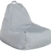 Bean Bag Chair Grey SIESTA -Furniture Store undef src sa picid 708323 type whitesh image
